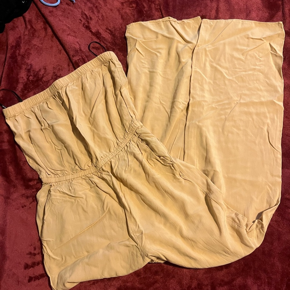 Yellow jumpsuit